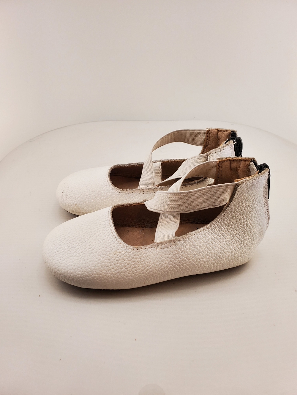 White Monkey Feet Mary Jane Shoes